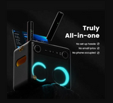Ikarao BREAK X2 speaker karaoke smart compatto 600W con schermo touch full HD da 10.1"