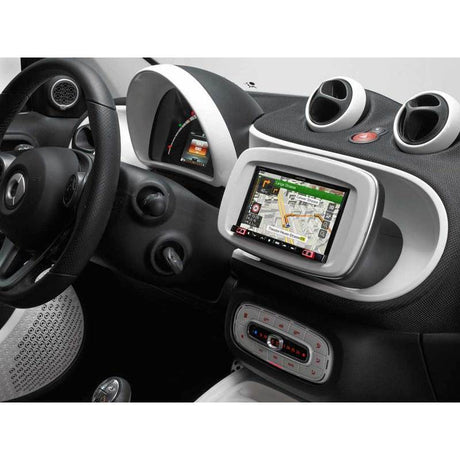 Alpine INE-W710SM-W autoradio 2 DIN 7" per SMART 453, Apple CarPlay e Android Auto, colore BIANCO - TechSoundSystem.com