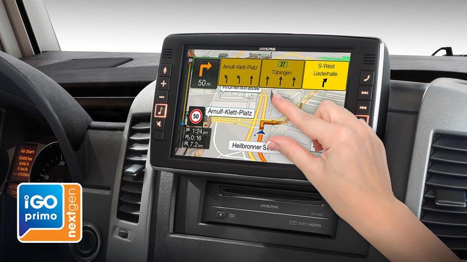 Alpine X903D-S906 autoradio 9'' per Mercedes Sprinter, GPS, Android Auto e App CarPlay - TechSoundSystem.com