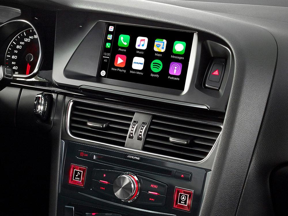 Alpine X703D-A4 autoradio 2 din per Audi A4, mappe TomTom, Apple CarPlay e Android Auto - TechSoundSystem.com