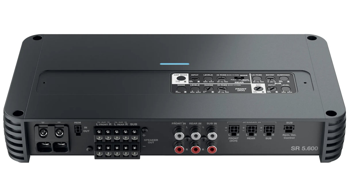 Audison SR 5.600 amplificatore per auto 6 canali classe AB/D 2ohm 4x115W+1x550W