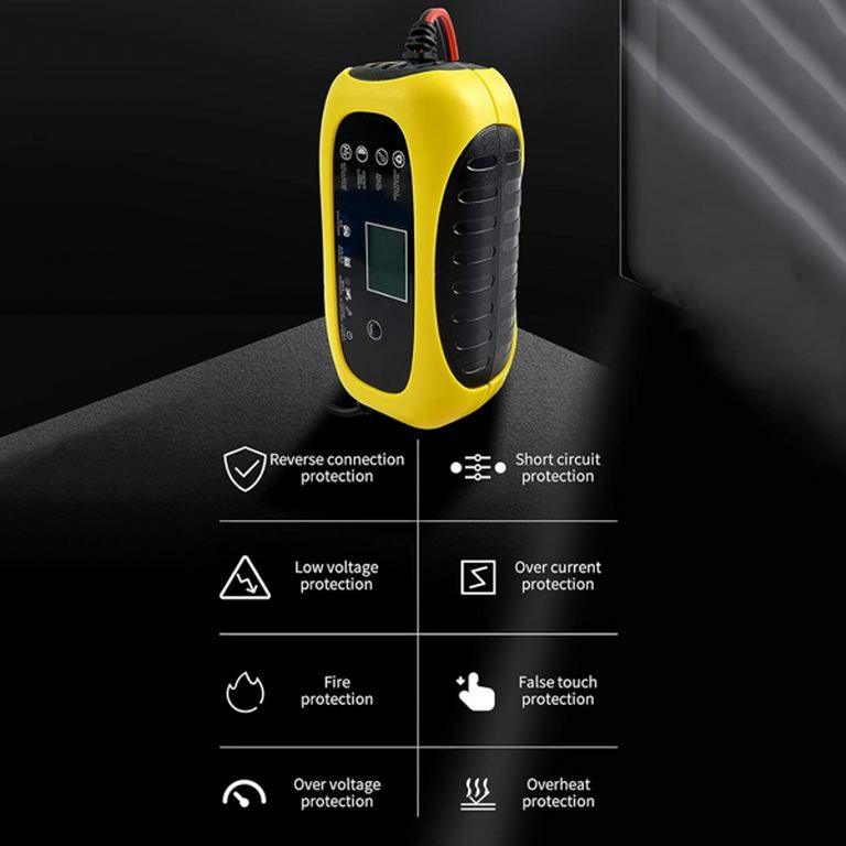 Alkor AP1C004 Caricabatterie e mantenitore di carica INTELLIGENTE 12 VOLT. 6 AMP - TechSoundSystem.com