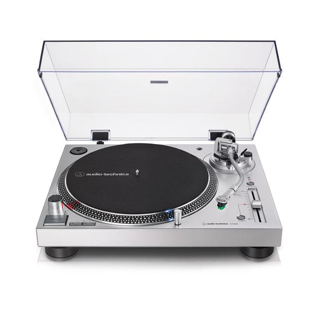 AUDIO TECHNICA AT-LP120XUSB SV GIRADISCHI PROFESSIONALE A TRAZIONE DIRETTA GRIGIO - TechSoundSystem.com
