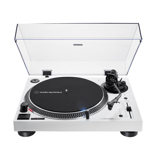 Audio Technica AT-LP120XBT USB WH GIradischi DJ e hifi trazione diretta con Bluetooth e USB