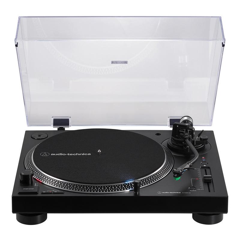 Audio Technica AT-LP120XBT USB BK GIradischi DJ e hifi trazione diretta con Bluetooth e USB - TechSoundSystem.com