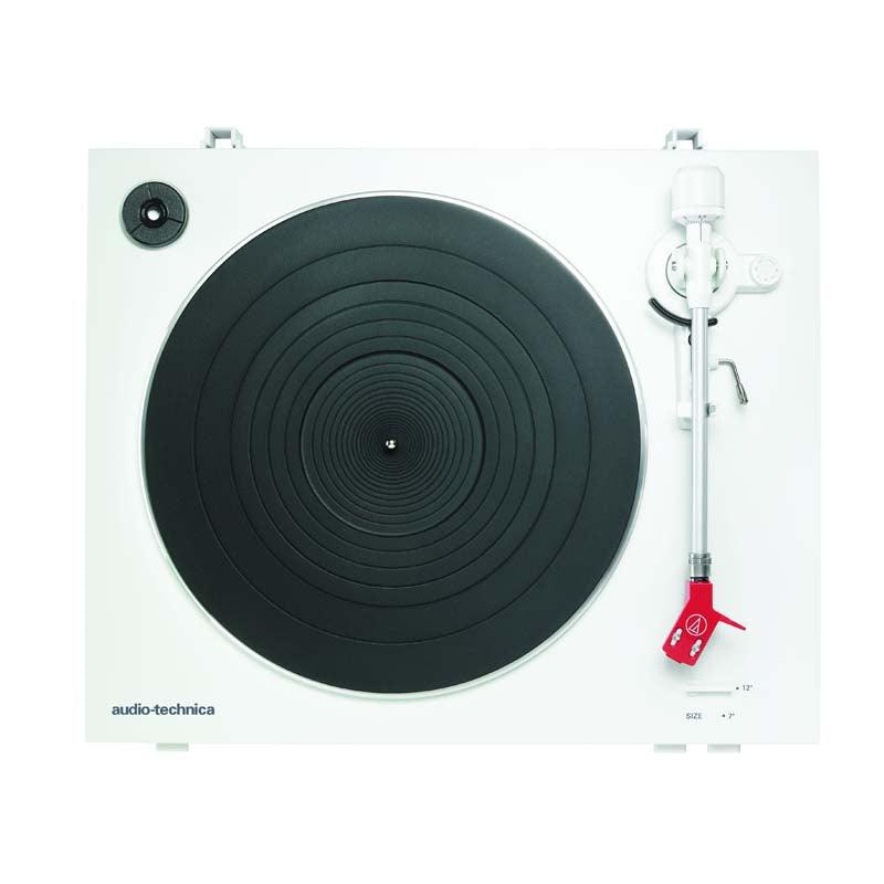 Audio Technica AT-LP3XBT WH Giradischi automatico trazione a cinghia, bluetooth, Testina AT91R - TechSoundSystem.com