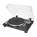 Audio Technica AT-LPW30BK Giradischi Hifi manuale trazione a cinghia e base in legno - TechSoundSystem.com