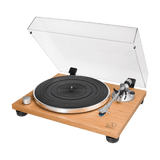Audio Technica AT-LPW30 giradischi hifi stadio PHONO e LINE 33/45 giri colore TEAK - TechSoundSystem.com
