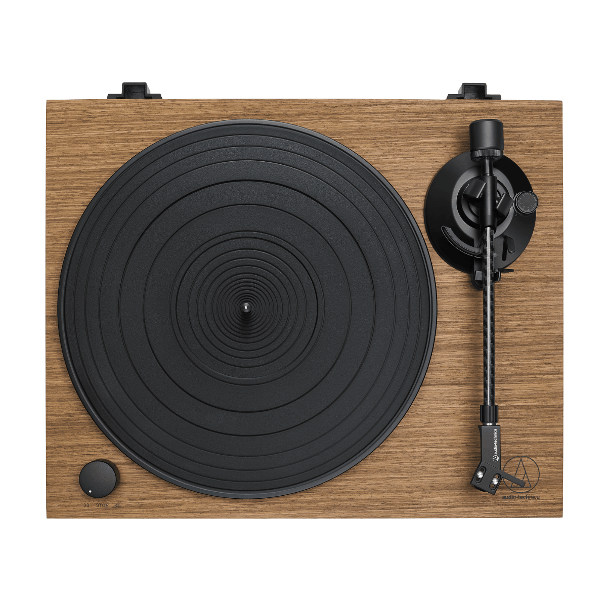 Audio Technica AT-LPW40WN giradischi hifi WALNUT stadio PHONO 33/45 giri - TechSoundSystem.com