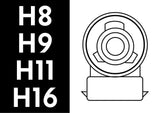 Phonocar 07364 Lampade LED H8, H9, H11, H16 Serie DARK VISION 6800Lm - TechSoundSystem.com