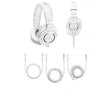 AUDIO-TECHNICA ATH M50X-WH WHITE CUFFIA DINAMICA CHIUSA BIANCA PER MONITOR PIEGHEVOLE - TechSoundSystem.com