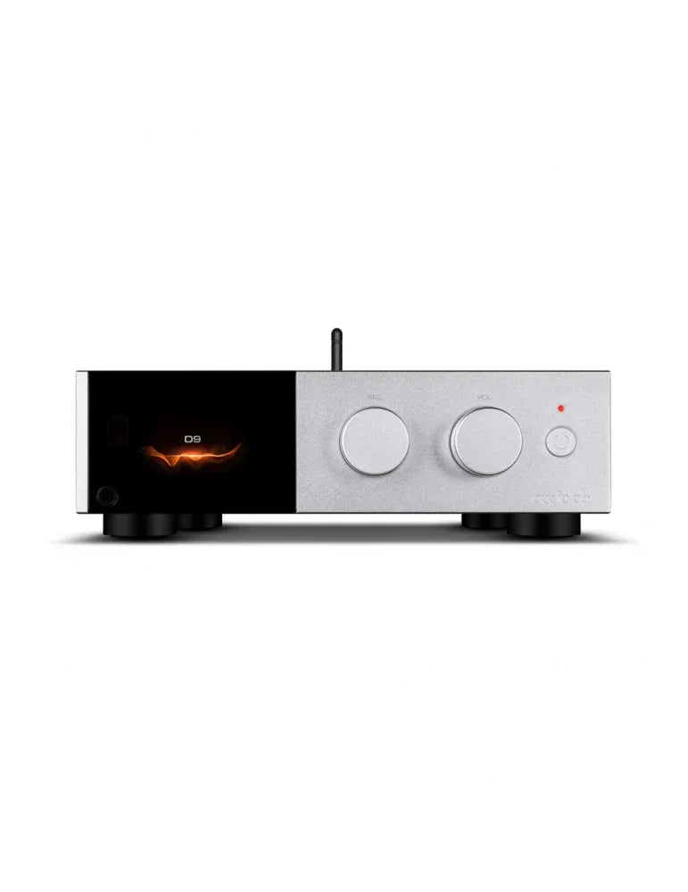 Audiolab D9 SILVER Converitore DAC Sabre ESS9038Pro 32 bit Display IPS da 2.8'' con VU meter