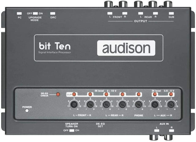 AUDISON bit Ten processore digitale *SCONTO 3% IN CASSA* multi-funzione con ingresso analogico - TechSoundSystem.com