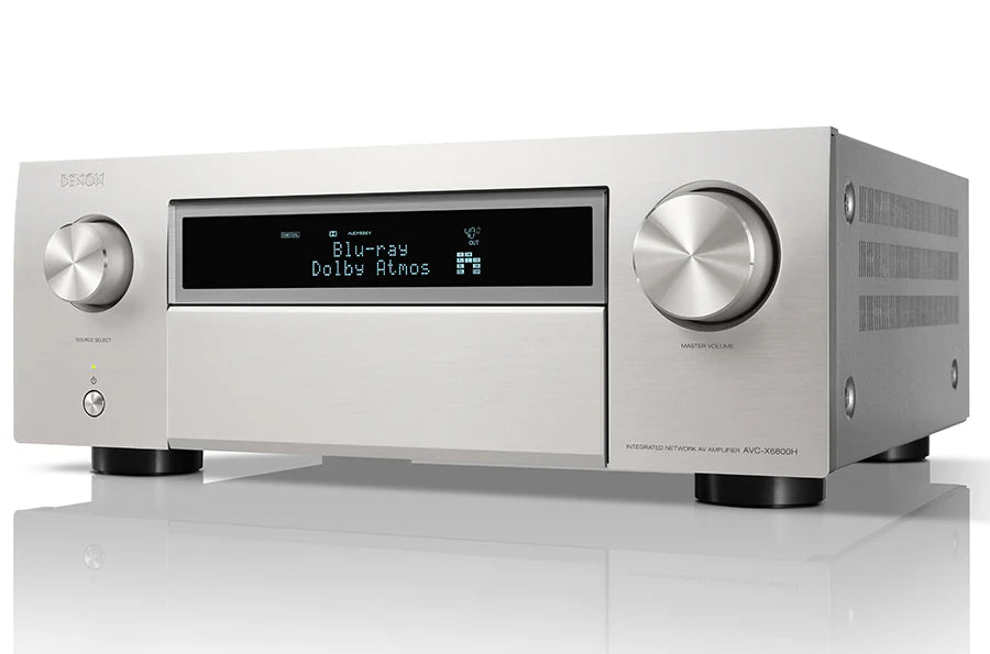 Denon AVC-X6800H Amplificatore AV 11.4 canali fino a 205 Watt per canale, Dolby Atmos e DTS:X