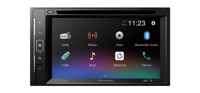 Pioneer AVH-A240DAB autoradio 2 DIN lettore CD/DVD da 6,2", DAB+, USB - TechSoundSystem.com