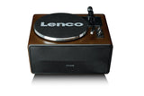 Lenco LS-470 Giradischi in legno con 4 diffusori integrati Potenza totale 70W RMS, Testina Audio-Technica - TechSoundSystem.com