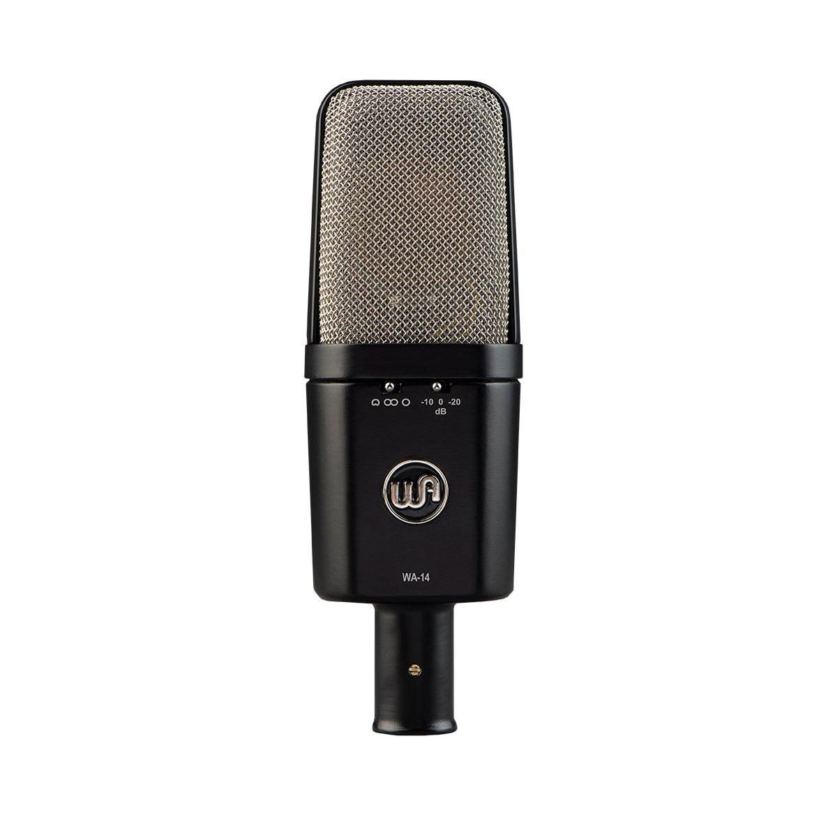 WARM AUDIO WA-14 MICROFONO A CONDENSATORE A DIAFRAMMA LARGO - TechSoundSystem.com