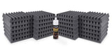 UNIVERSAL ACOUSTICS SOLAR SYSTEM PLUTO 1 KIT 24 PANNELLI TRATTAMENTO ACUSTICO GRIGI 30 x 30 - TechSoundSystem.com