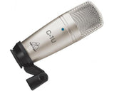 BEHRINGER C1U MICROFONO USB DA STUDIO A CONDENSATORE + SOSPENSIONE + CUSTODIA - TechSoundSystem.com