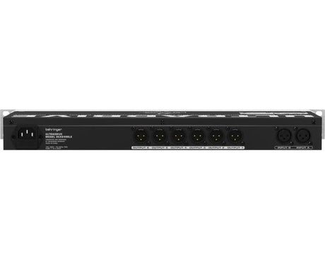 BEHRINGER DCX2496LE ULTRADRIVE CROSSOVER PROCESSORE 2 IN 6 OUT GESTIONE SISTEMI MULTI-SPEAKER - TechSoundSystem.com