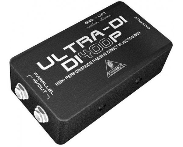BEHRINGER DI400P ULTRA-DI DI-BOX PASSIVA IN/OUT PARALLELO XLR OUT CON GROUND LIFT - TechSoundSystem.com