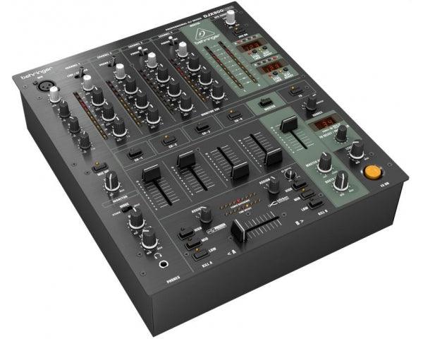 BEHRINGER DJX900USB PRO MIXER PER DJ USB 5 CANALI CROSSFADER OTTICO EFFETTI - TechSoundSystem.com