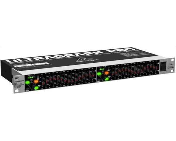 BEHRINGER FBQ1502HD ULTRAGRAPH PRO EQUALIZZATORE GRAFICO 15 BANDE STEREO RILEVATORE DI FEEDBACK - TechSoundSystem.com