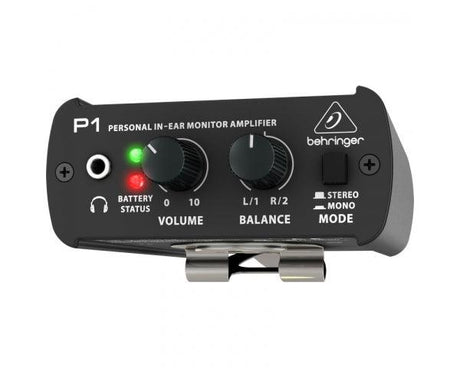 BEHRINGER P1 POWERPLAY AMPLIFICATORE MONO/STEREO CUFFIE 2 XLR IN ( P-1 ) - TechSoundSystem.com