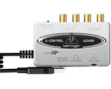 BEHRINGER UCA202 U-CONTROL INTERFACCIA AUDIO USB SILVER 48KHZ PC MAC + USCITA OTTICA S/PDIF + SOFTWARE - TechSoundSystem.com