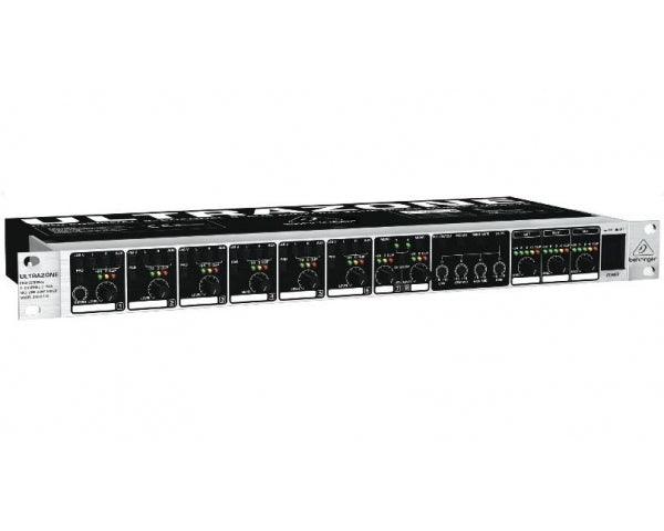BEHRINGER ZMX8210-V.2 ULTRAZONE MIXER 8 CANALI (+8 OPZIONALI) SU 3 ZONE EQUALIZZATORE 4 BANDE CONTROLLO A DISTANZA - TechSoundSystem.com