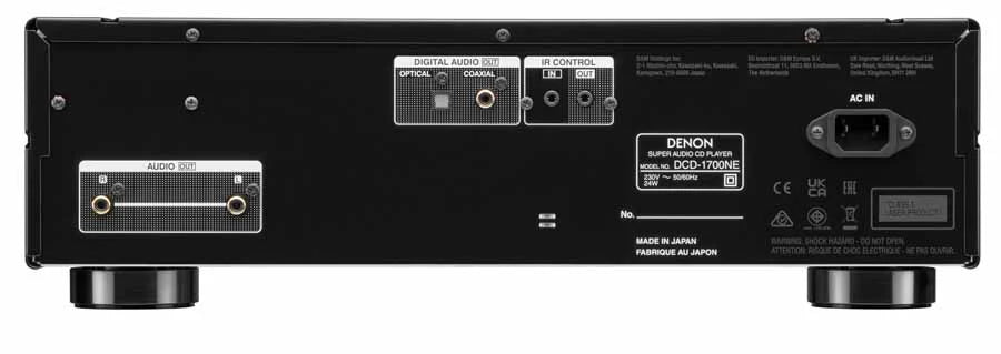 Denon PMA-1700NE + DCD-1700NE SILVER Amplificatore integrato 2 canali 2x140W + Lettore CD e SACD