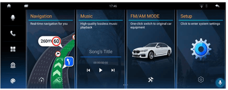 Hardstone HS BEN18-ULZ12 Autoradio retrofit Android per Mercedes (2008-2012) con sistema NTG 4.0 - TechSoundSystem.com
