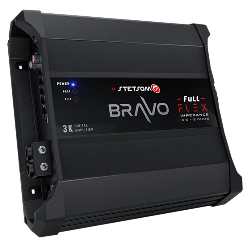 Stetsom BRAVO FLX FR 3K Amplificatore digitale per auto 3000W RMS 0.5-2 Ohm