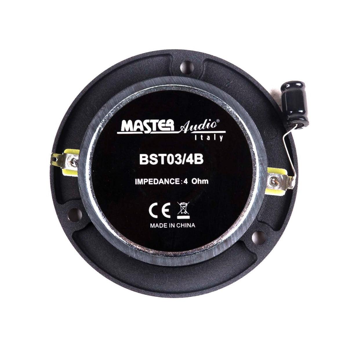 Master Audio BST03/4B Coppia bullet tweeter 350W 4 ohm - TechSoundSystem.com