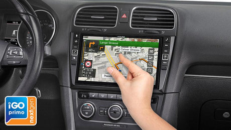 Alpine X903D-G6 autoradio 2 din per VW Golf VI con GPS, Android auto e Apple Car Play - TechSoundSystem.com