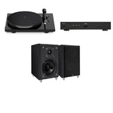 BUNDLE HIFI: Rotel A-11 MKII + Pro-ject E1 + Eltax Monitor I