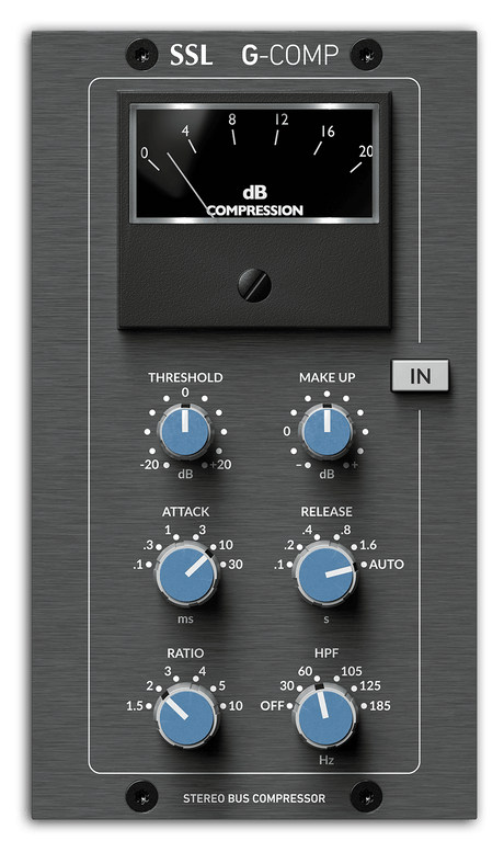 SOLID STATE LOGIC 500-SERIES BUS COMPRESSOR - TechSoundSystem.com