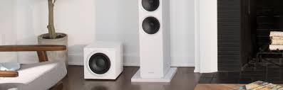 B&W ASW610XP Subwoofer amplificato in sospensione pneumatica, a doppia bobina, BIANCO - TechSoundSystem.com