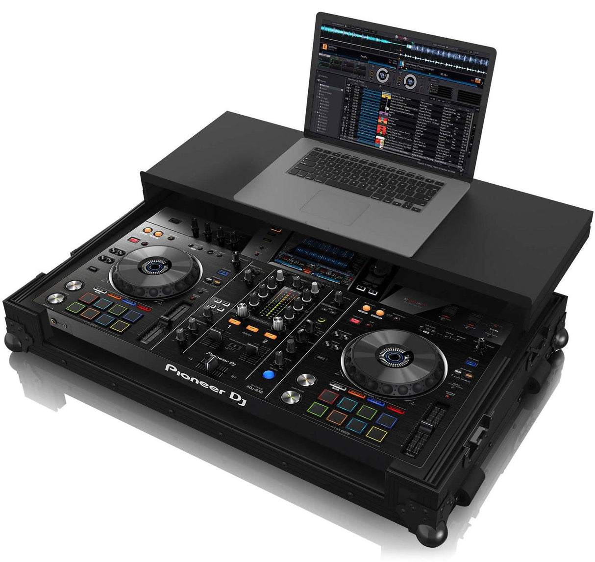 ZOMO XDJ-RX2 NSE PLUS FLIGHTCASE PER PIONEER XDJ-RX2 CON LAPTOP COLORE NERO - TechSoundSystem.com