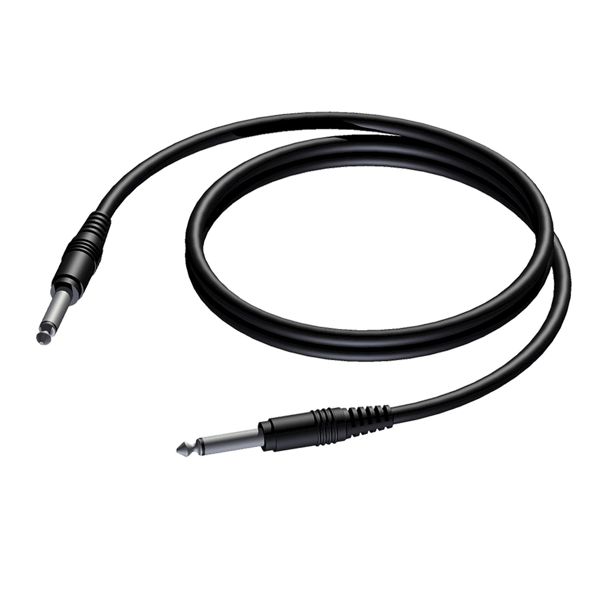 PROCAB CAB 600-3 Cavo audio 3mt JACK6,3mm mono/ JACK 6,3mm mono - TechSoundSystem.com