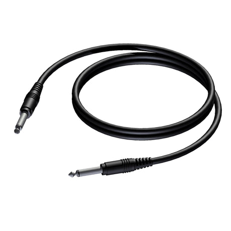 PROCAB CAB 600-3 Cavo audio 3mt JACK6,3mm mono/ JACK 6,3mm mono - TechSoundSystem.com