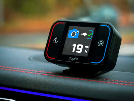 SAPHE DrivePro Dispositivo per segnalazioni autovelox con display con abbonamento PREMIUM - TechSoundSystem.com