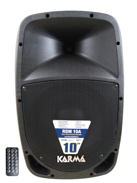 KARMA RDM 10A Box amplificato da 160W con USB+BT - TechSoundSystem.com
