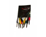 EXTREME JJ03 CAVO JACK MONO-JACK MONO 1/4" 6.3mm CAVO AUDIO DI SEGNALE SCHERMATO 0,3 MT SET 6 - TechSoundSystem.com