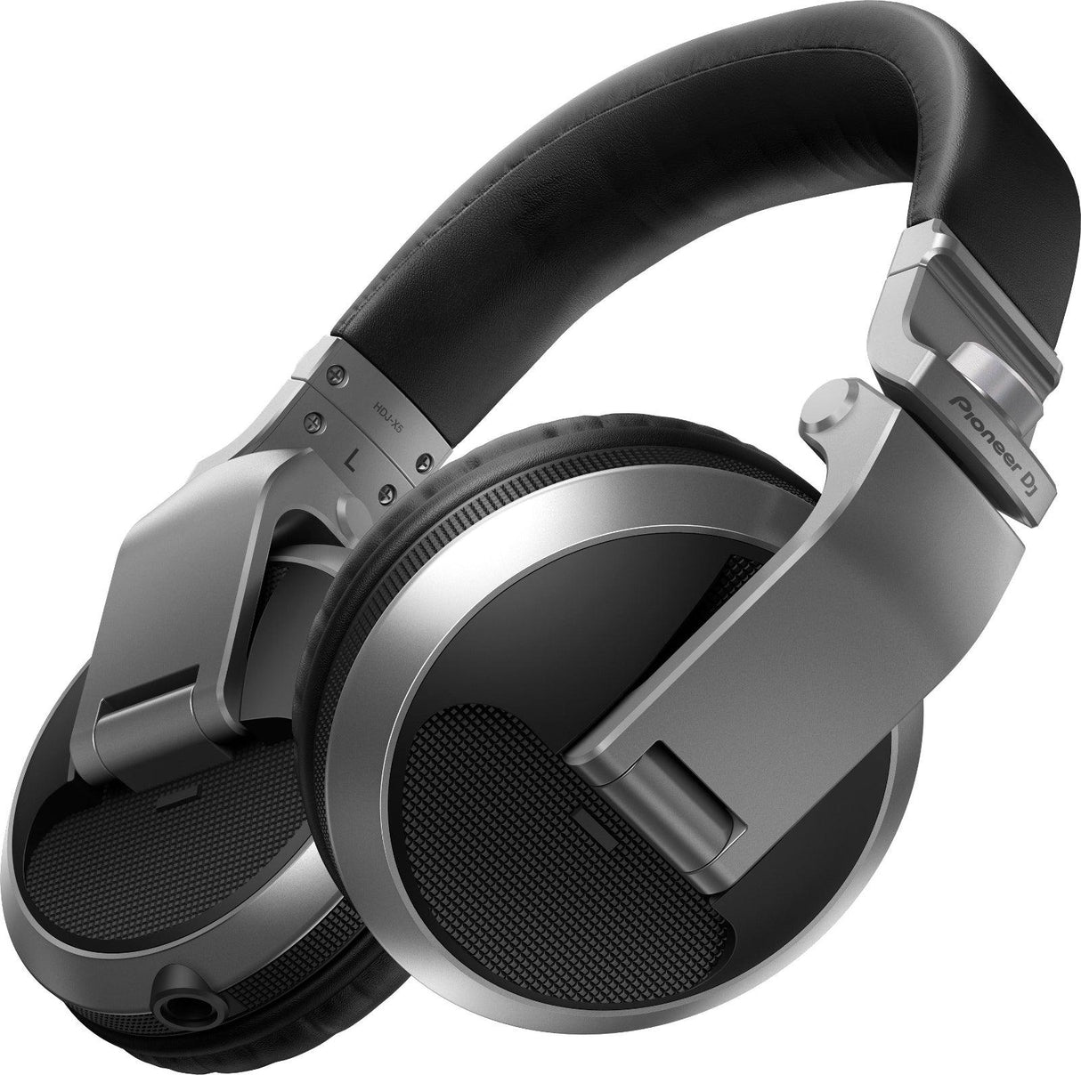 PIONEER HDJ X5S CUFFIA CHIUSA OVER EAR 32 OHM PER DJ + CUSTODIA COLORE SILVER - TechSoundSystem.com