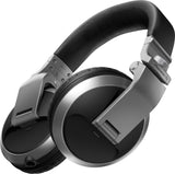 PIONEER HDJ X5S CUFFIA CHIUSA OVER EAR 32 OHM PER DJ + CUSTODIA COLORE SILVER - TechSoundSystem.com