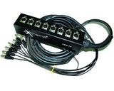 EXTREME SB8I10 STAGEBOX 8 IN 10 MT. STAGEBOX DA PALCO CON 8 INGRESSI XLR FEMMIN E 8 CONNETTORI XLR MASCHIO - TechSoundSystem.com