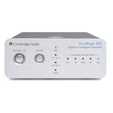 CAMBRIDGE AUDIO DAC MAGIC 100 Convertitore audio DAC Wolfson WM8740 ,Uscite phono RCA - TechSoundSystem.com