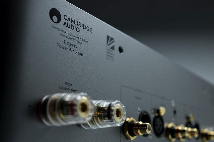 CAMBRIDGE AUDIO EDGE W amplificatore integrato 200W 2 canali Bilanciato/sbilanciato, Loop out - TechSoundSystem.com