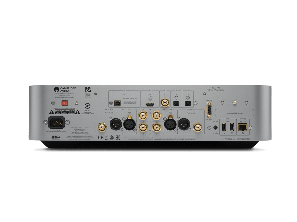 CAMBRIDGE AUDIO EDGE NQ Preamplificatore lettore di rete chromecast integrato, ingresso usb - TechSoundSystem.com